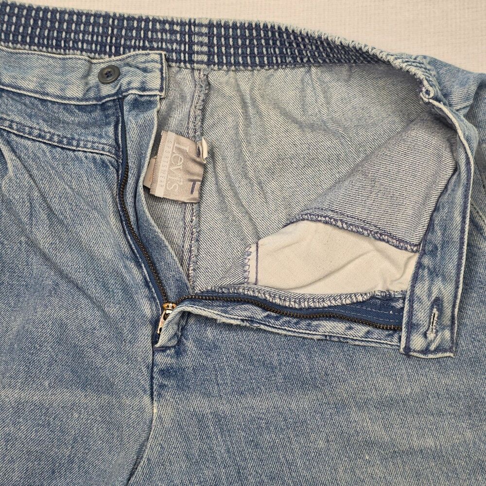 Vintage Levi’s Sportswear 80s Pleated Mom Jeans Women’s 10 Slash Pocket USA - Picture 12 of 16